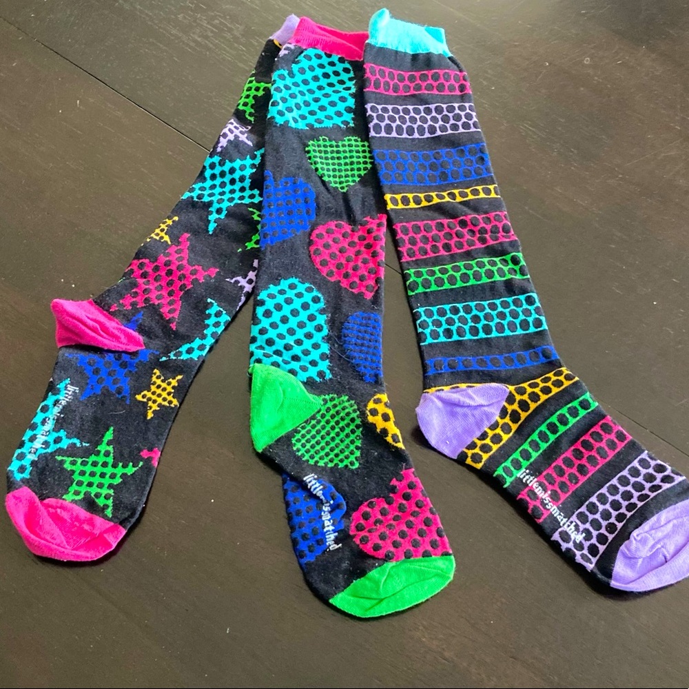 Little Missmatched long socks